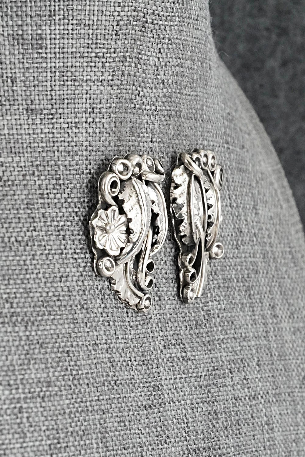 Sterling Silver Squash Blossom Set - Harry B. Yazzie