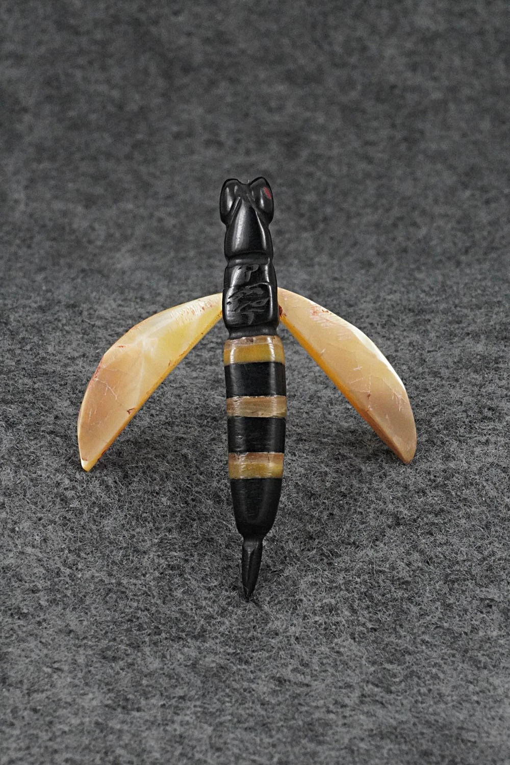 Hornet Zuni Fetish Carving - Justin Red Elk