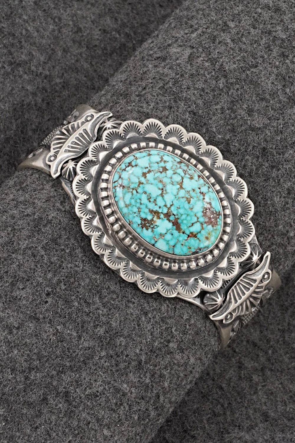 Turquoise & Sterling Silver Bracelet - Randy Boyd