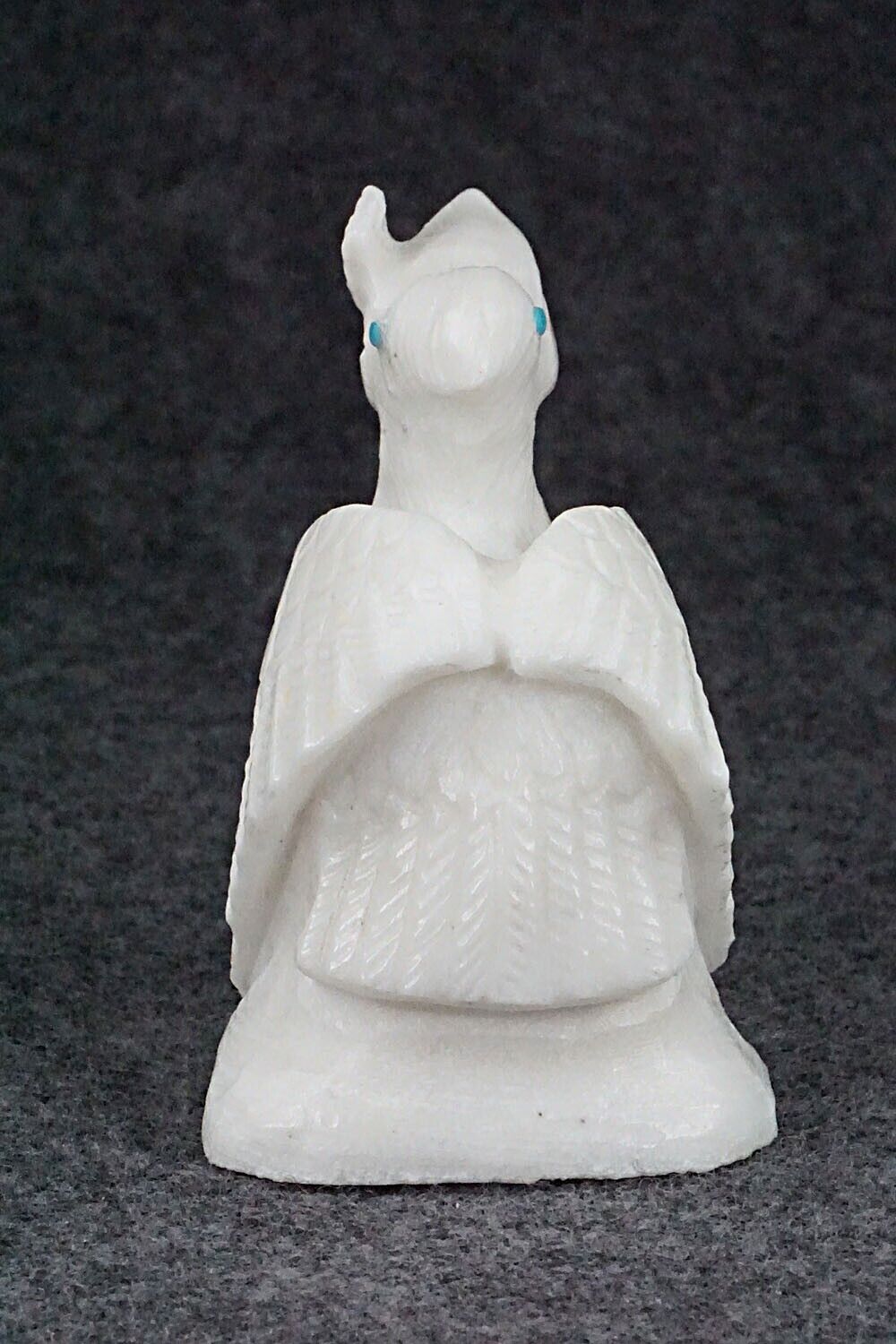 Pelican Zuni Fetish Carving - Derrick Kaamasee
