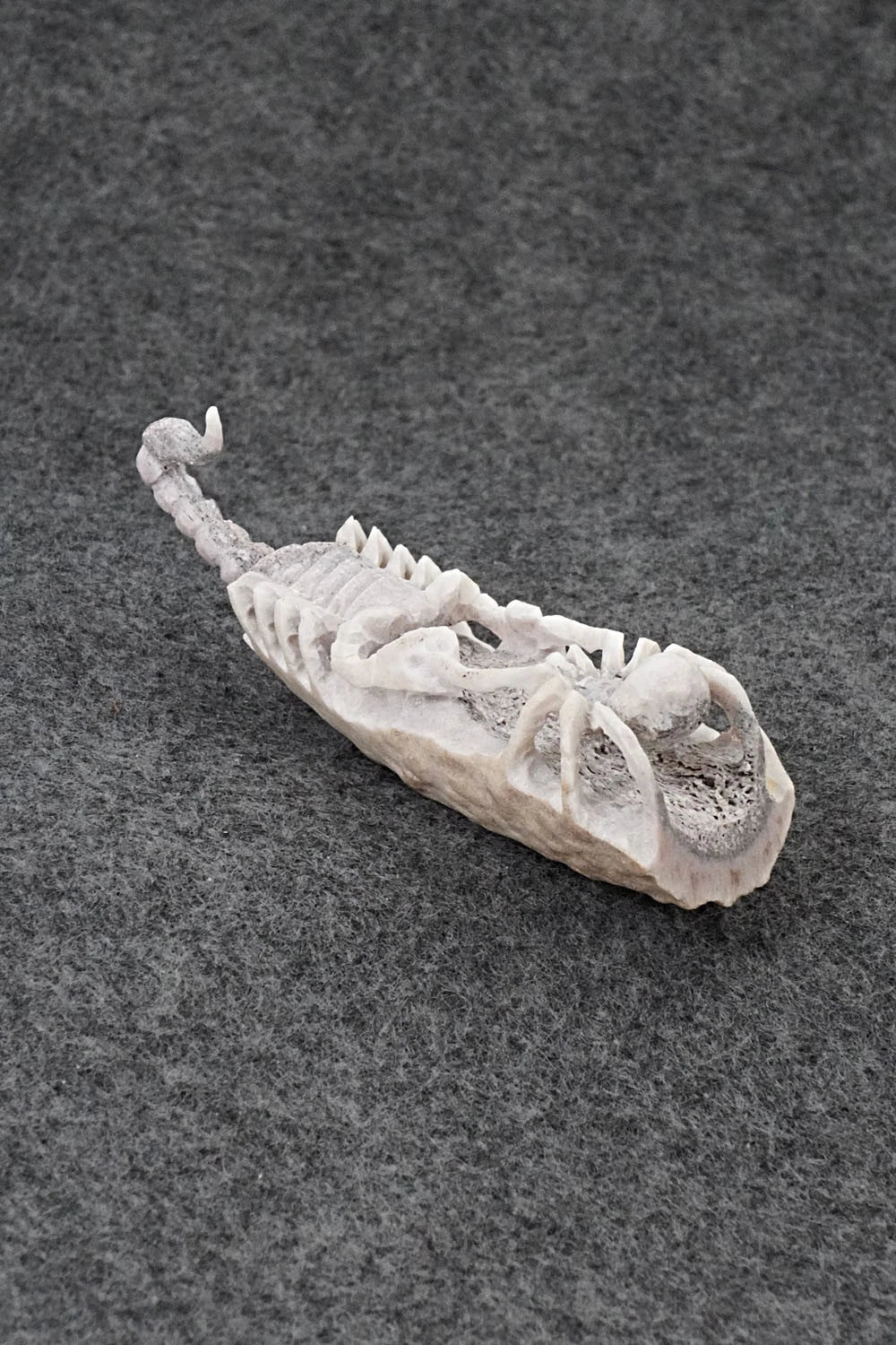 Spider & Scorpion Zuni Fetish Carving - Lewis Malie