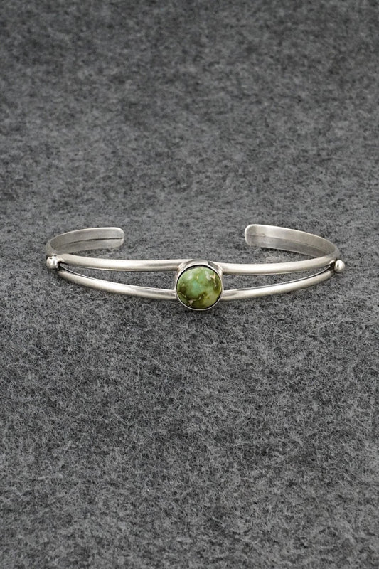 Turquoise & Sterling Silver Bracelet - Rosemary Saunders