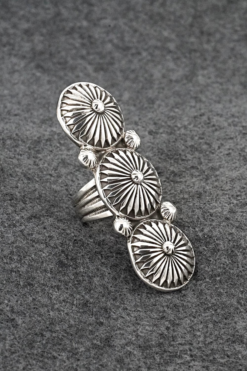 Sterling Silver Ring - Calvin Martinez - Size 7