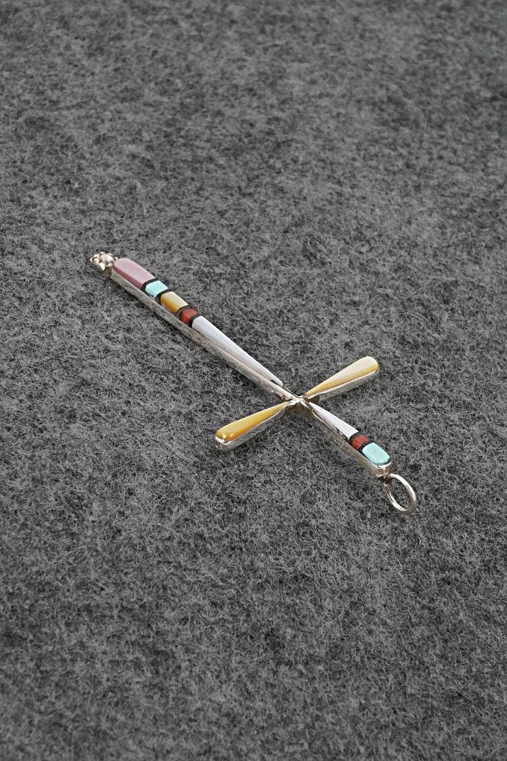 Multi-Stone & Sterling Silver Pendant - Sylvester Noche