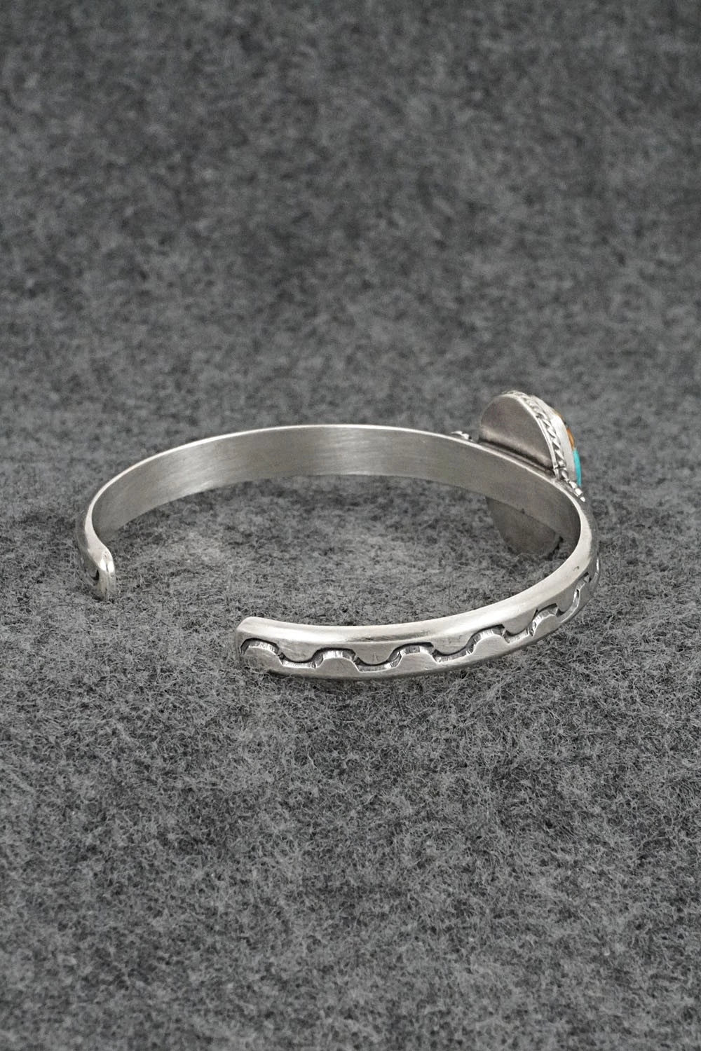 Turquoise & Sterling Silver Bracelet - Samuel Yellowhair