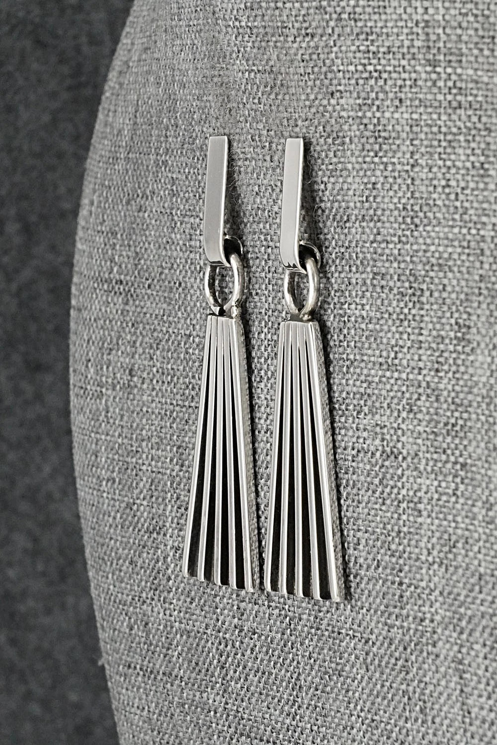 Sterling Silver Earrings - Tom Hawk