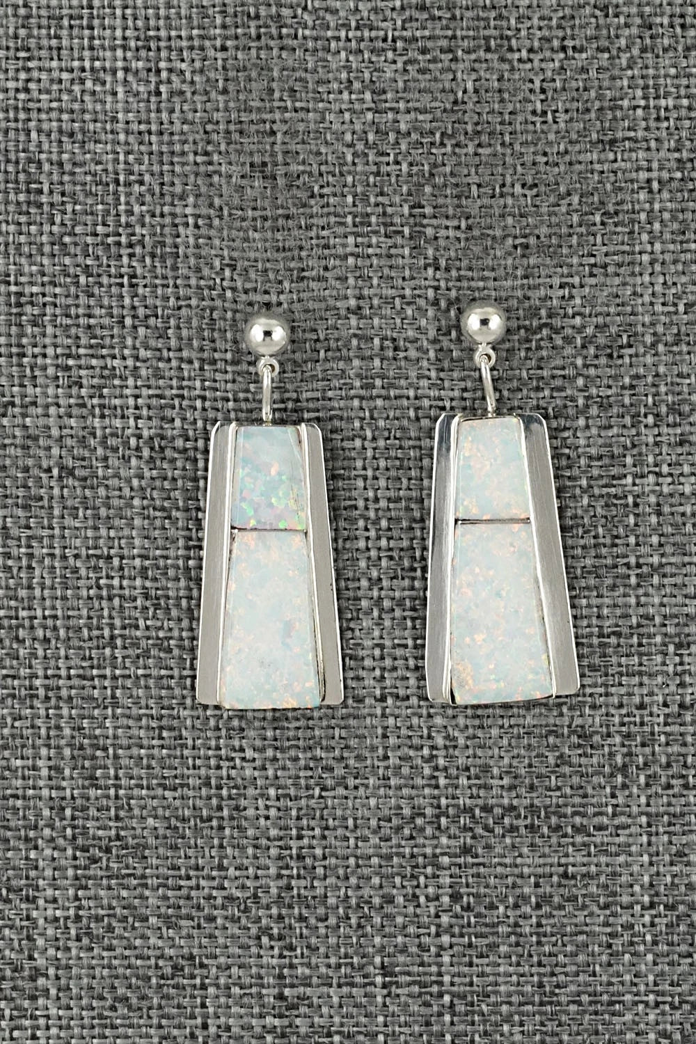 Opalite & Sterling Silver Earrings - Brenda Pete