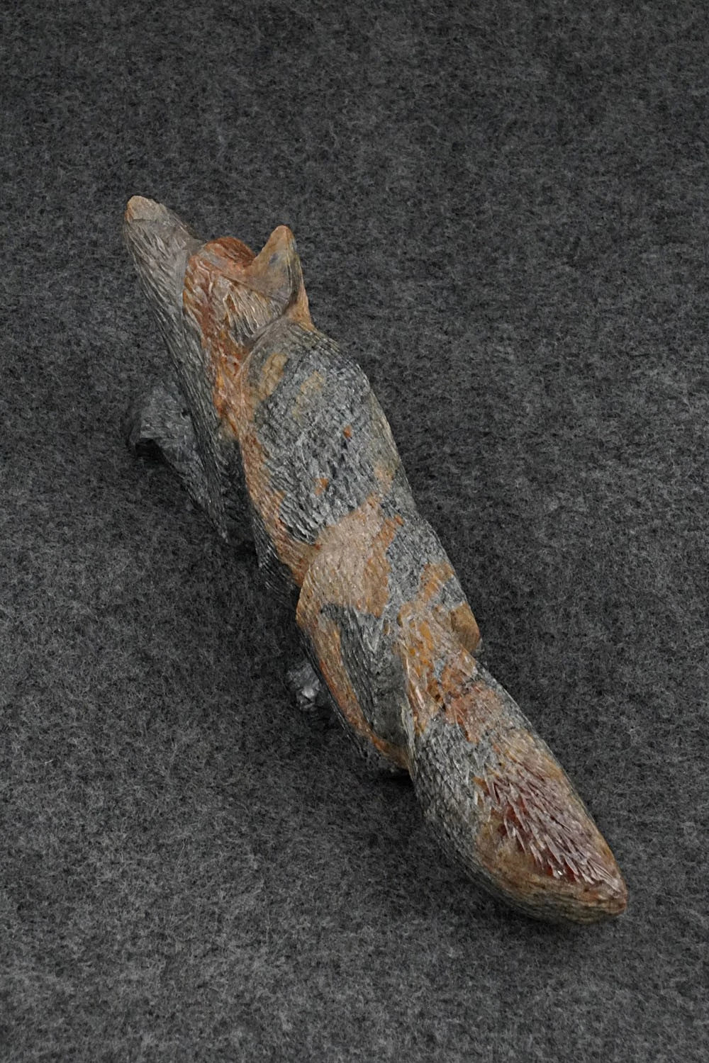 Fox Zuni Fetish Carving - Tony Mackel