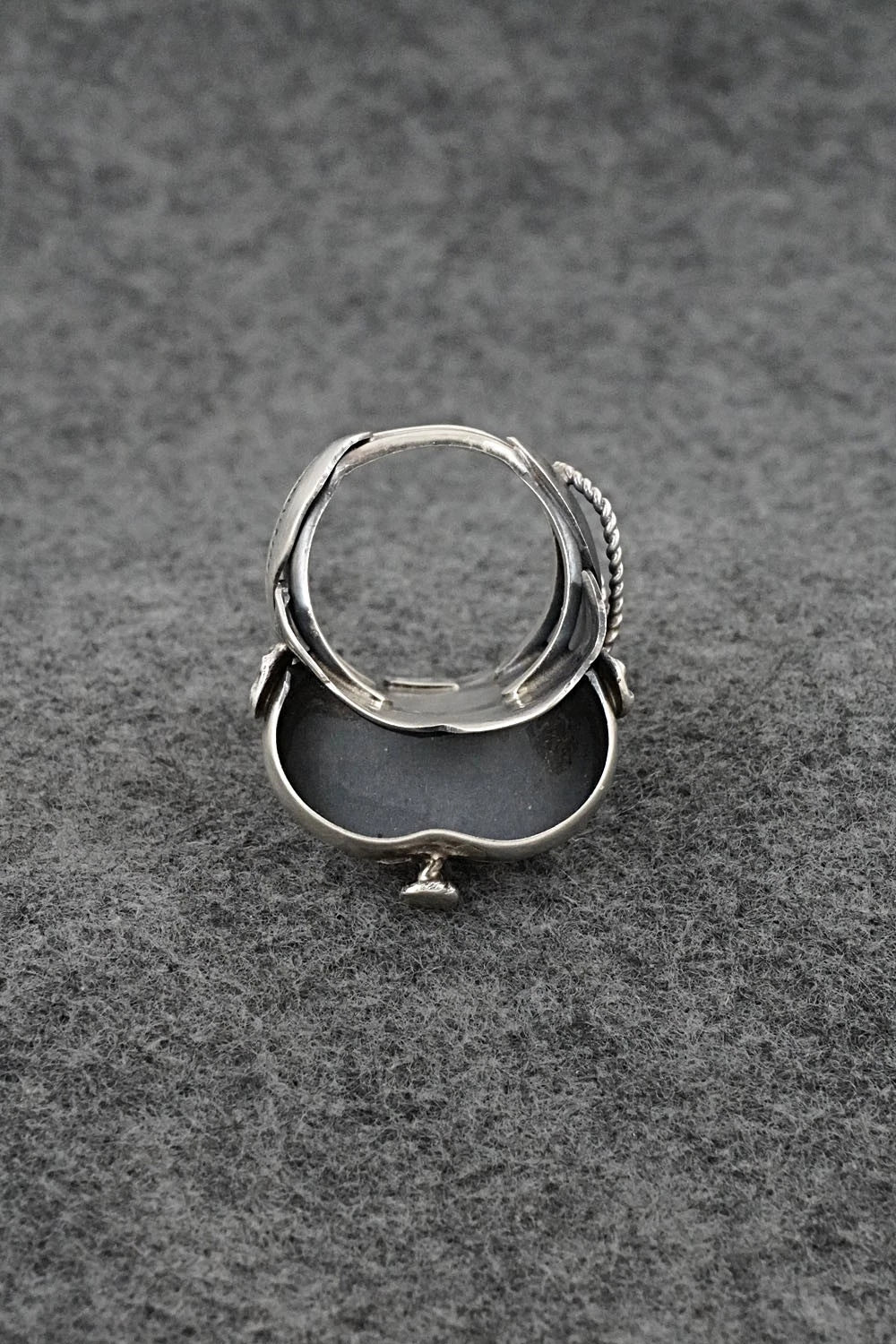 Turquoise & Sterling Silver Ring - Tim Yazzie - Size 7.5