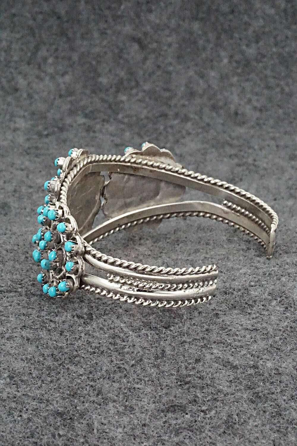 Turquoise & Sterling Silver Bracelet - Wayne Johnson