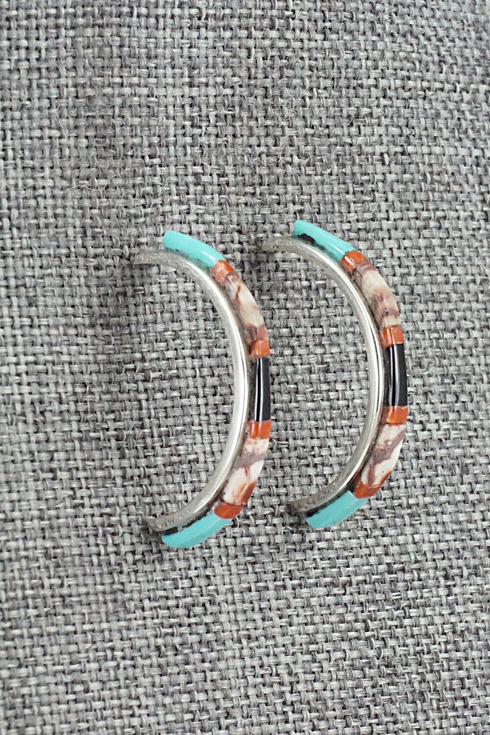 Multi-Stone & Sterling Silver Earrings - Jeanette Chavez