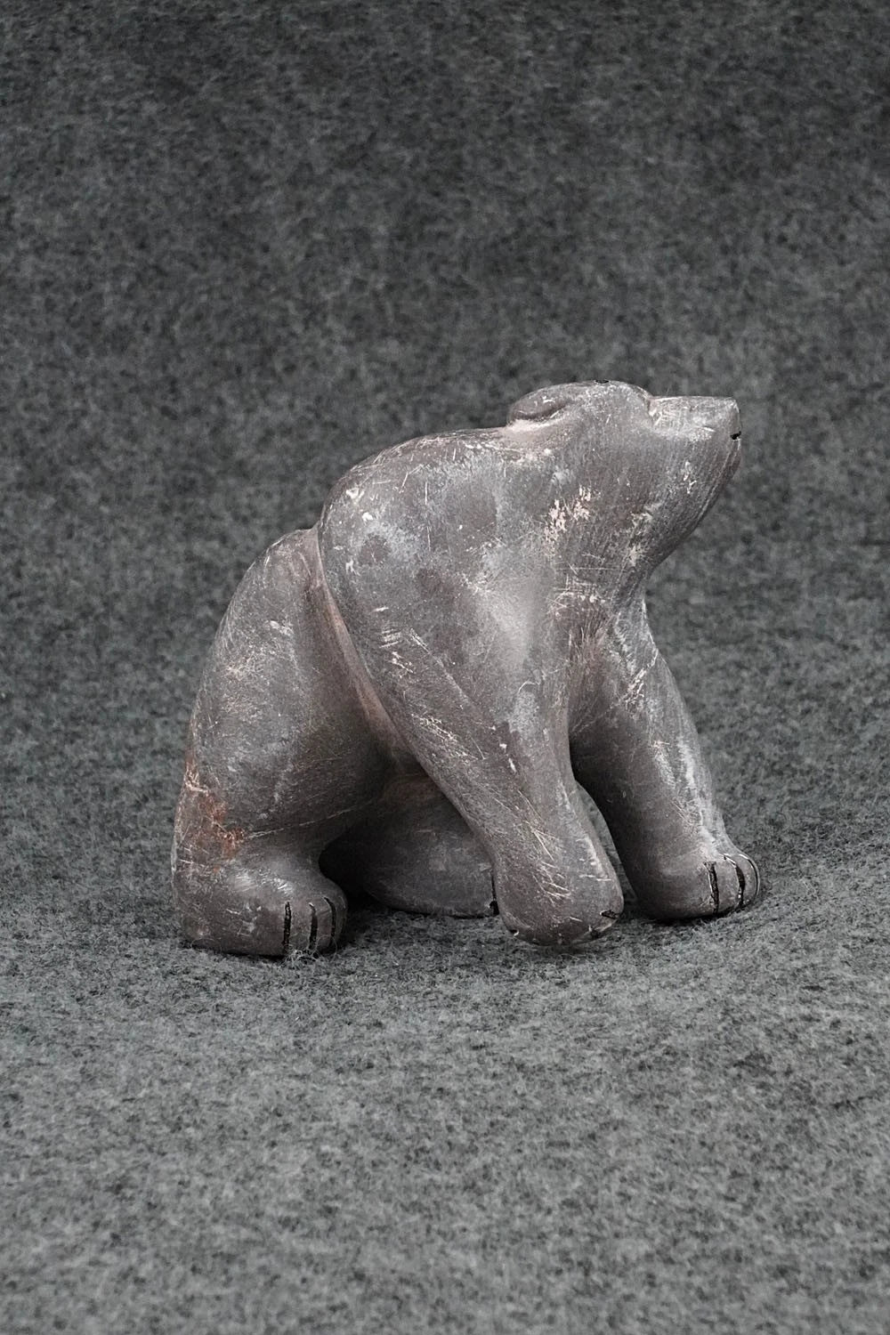 Mountain Lion Zuni Fetish Carving - Rick Kallestewa