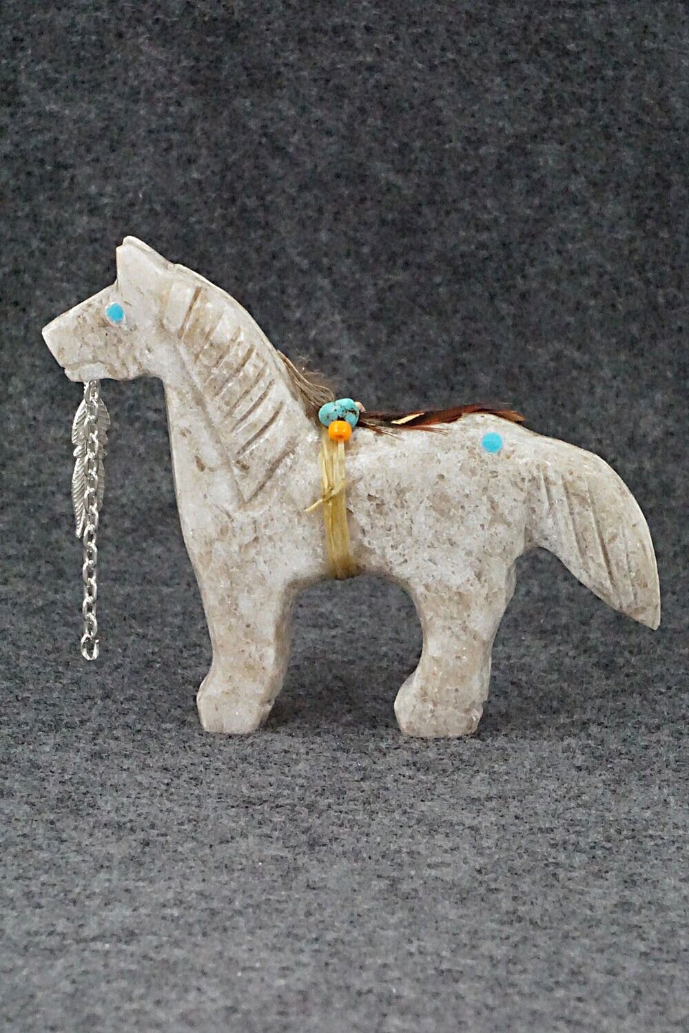 Horse Navajo Fetish Carving - Ben Livingston