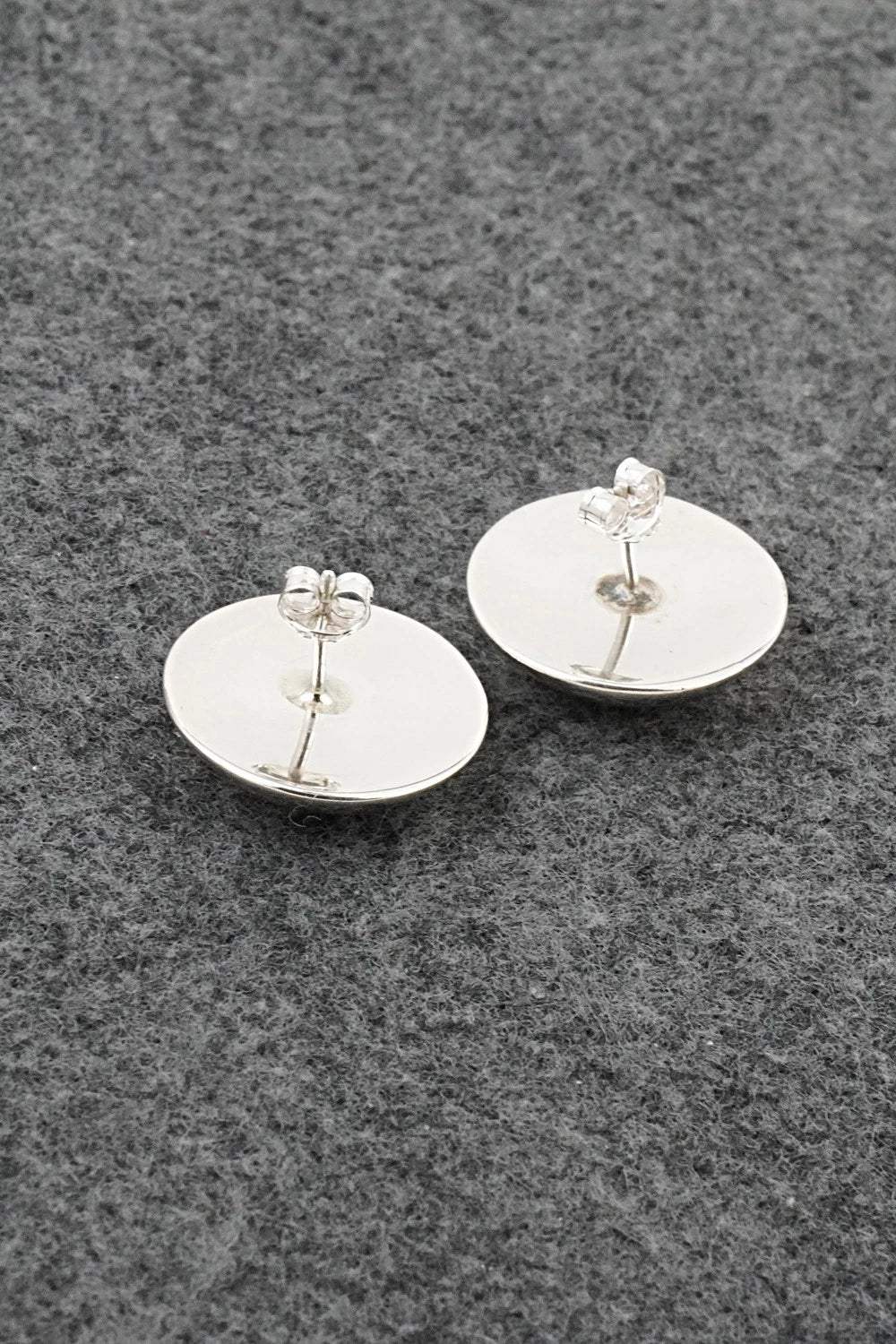 Sterling Silver Earrings - Marie Yazzie