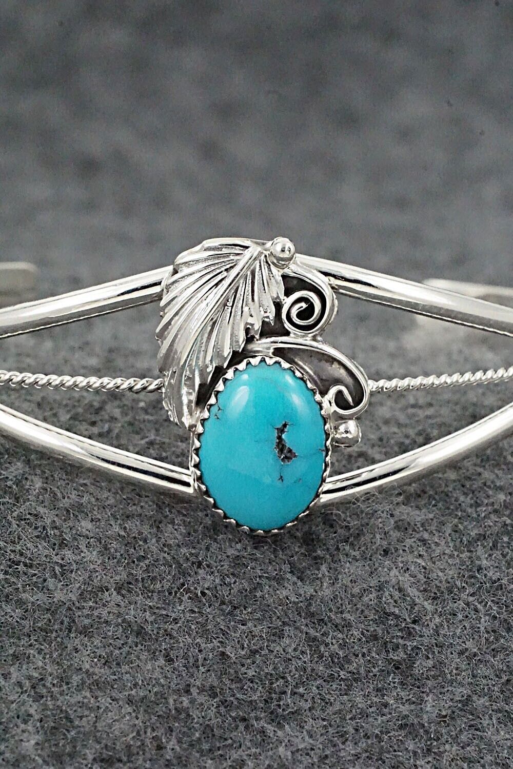 Turquoise & Sterling Silver Bracelet - Judy Largo