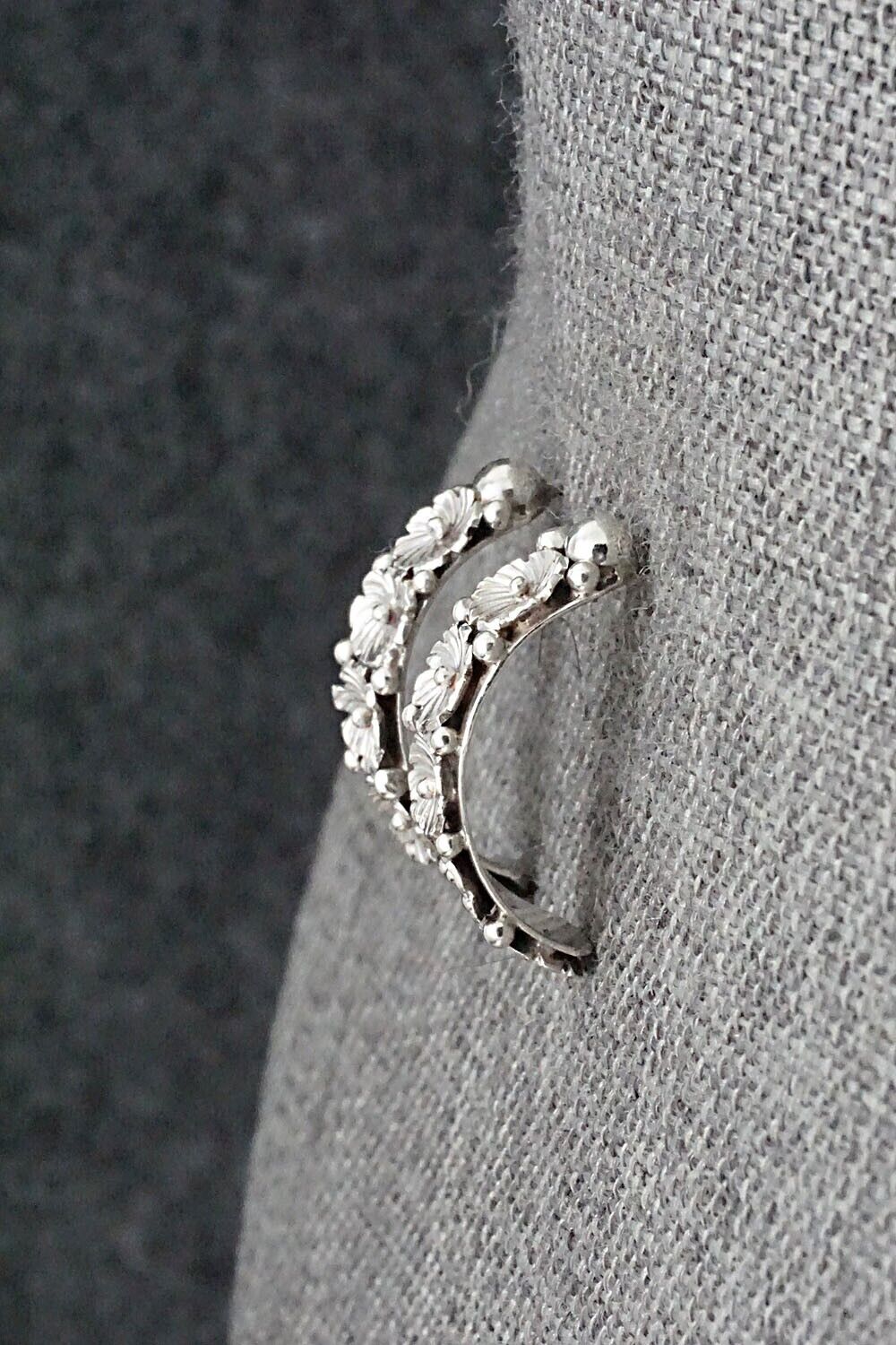 Sterling Silver Hoop Earrings - Rita Montoya