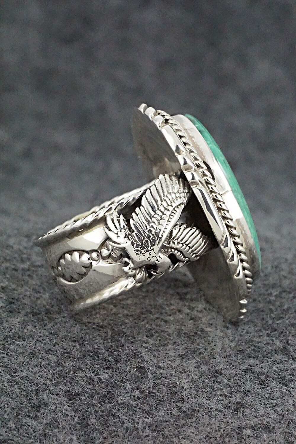 Variscite & Sterling Silver Ring - Tommy Moore - Size 13