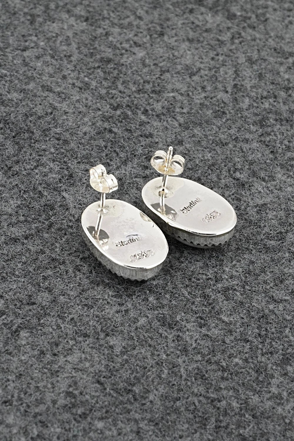 Morado & Sterling Silver Earrings - Murray Hannaweeka