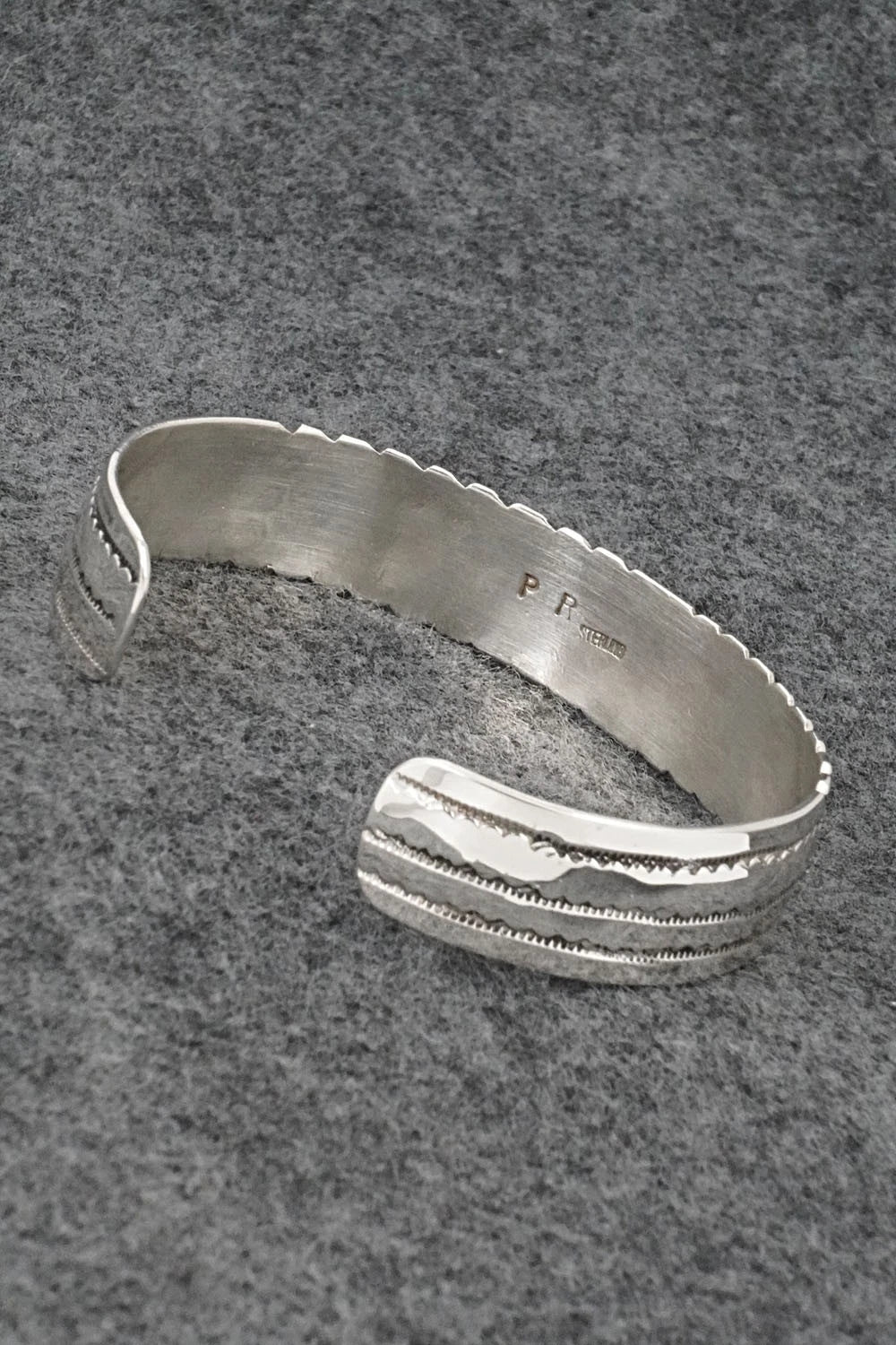 Turquoise & Sterling Silver Bracelet - Priscilla Reeder