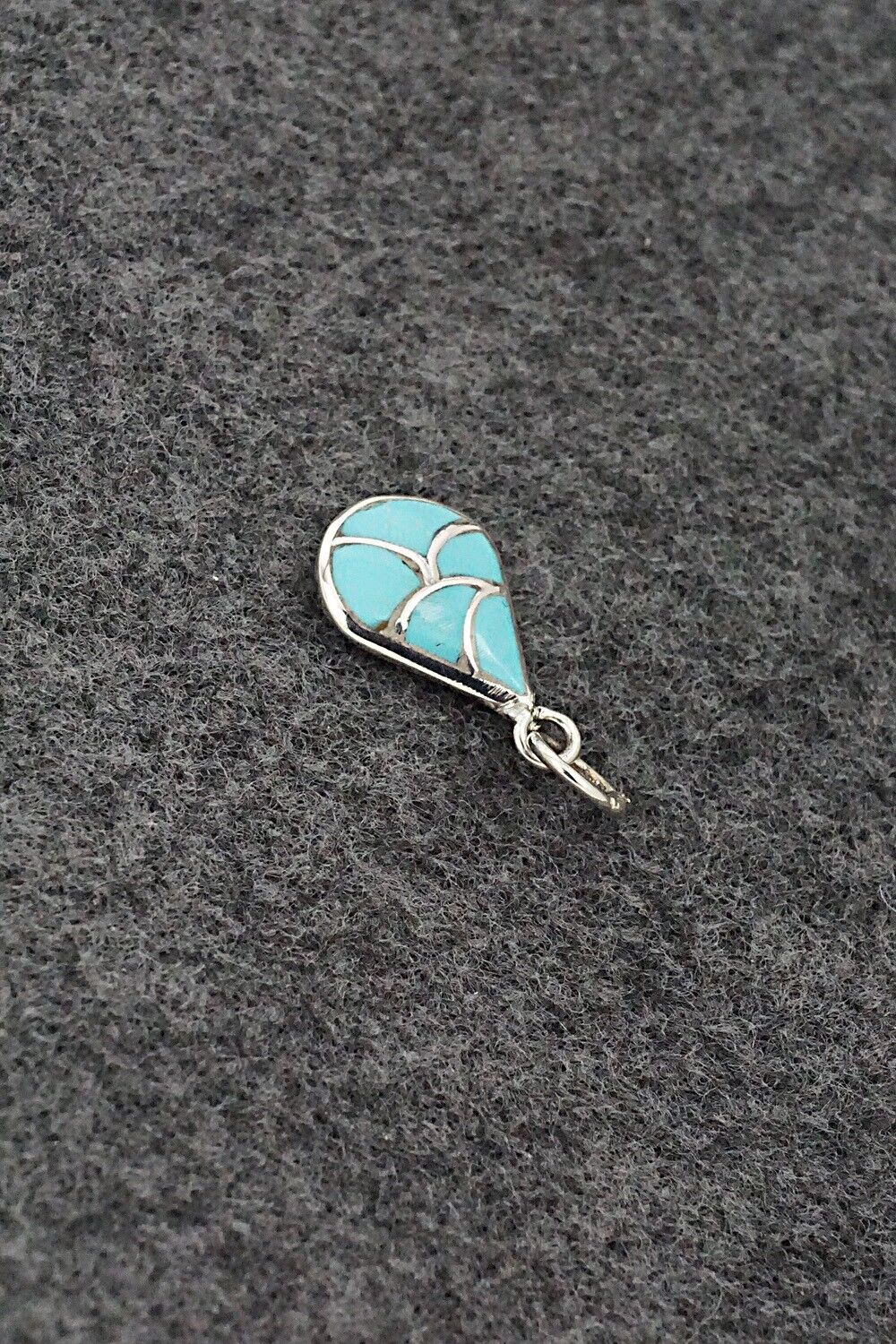 Turquoise & Sterling Silver Pendant - Orena Leekya