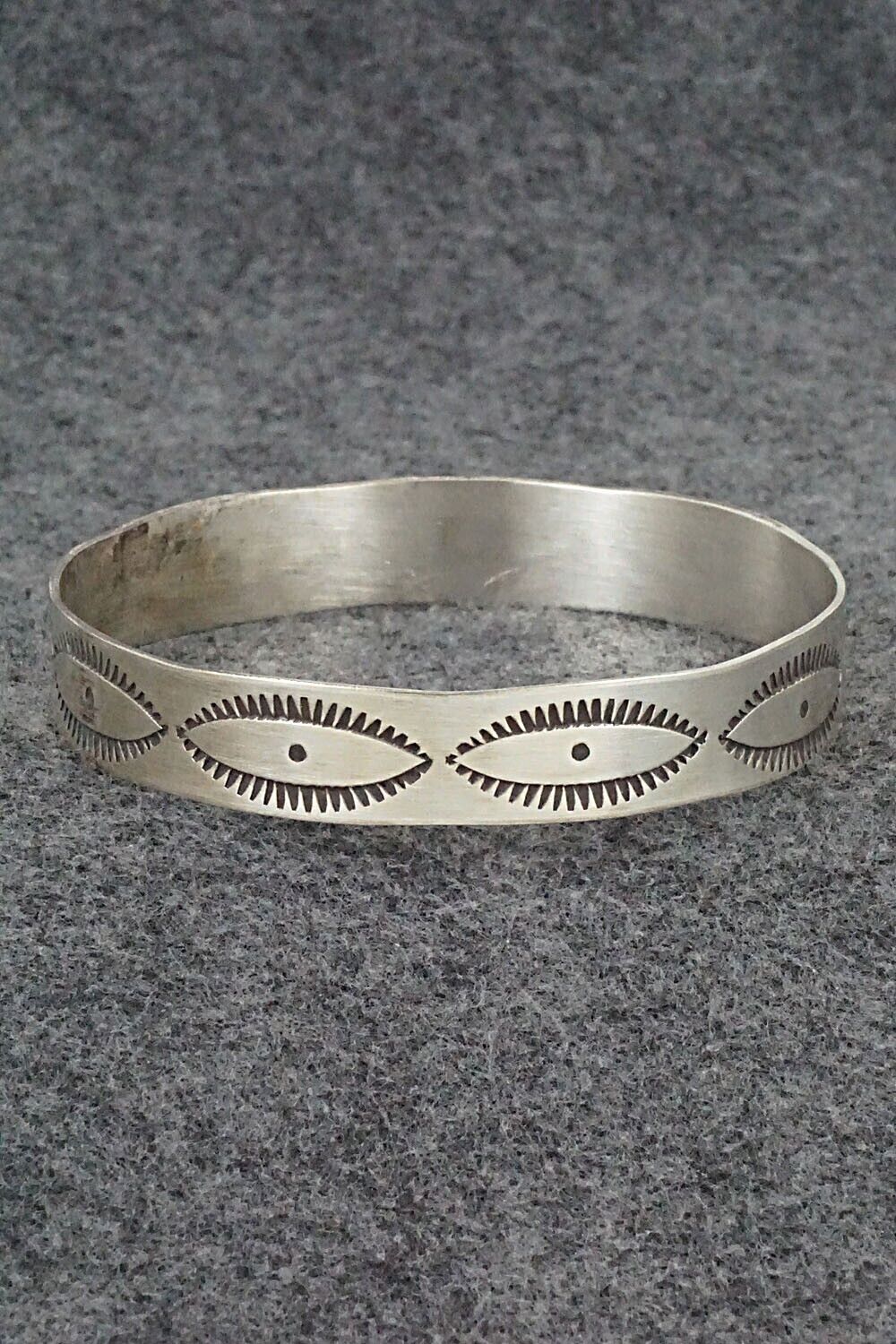 Sterling Silver Bangle Bracelet - Jerry Sandoval