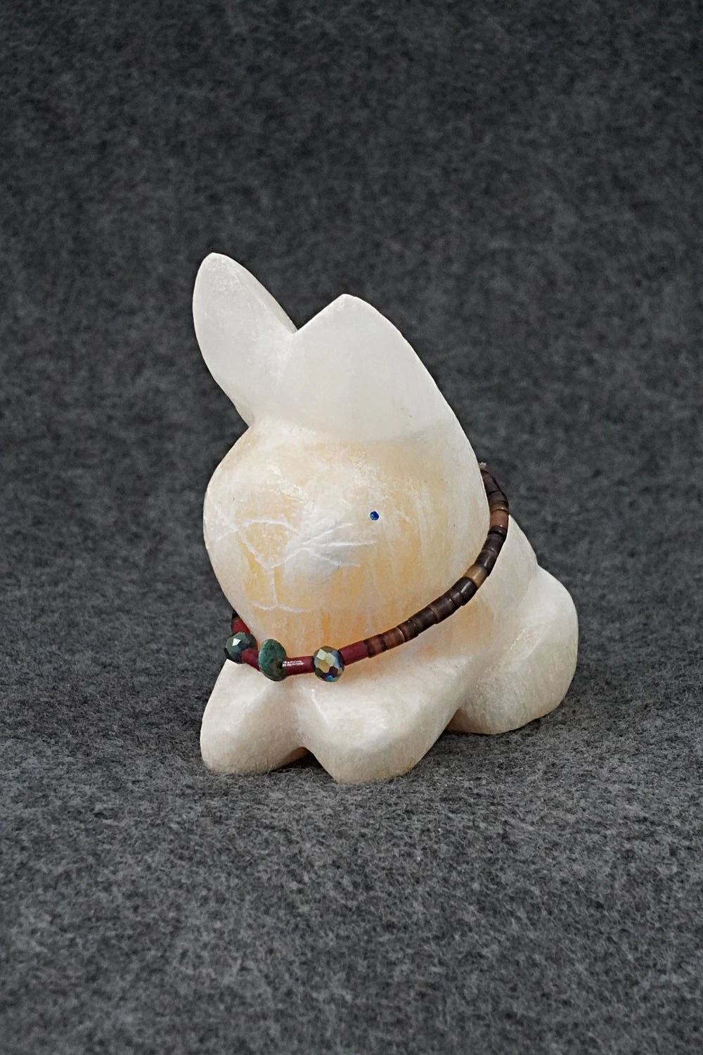 Rabbit Zuni Fetish Carving - Benina Kallestewa