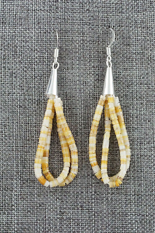 Shell Beaded Earrings - Ramona Bird