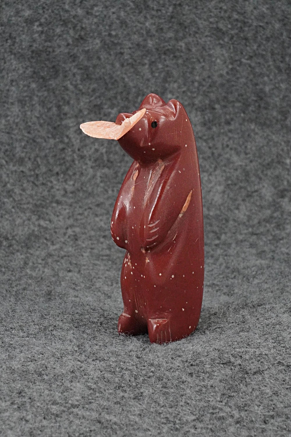 Bear Zuni Fetish Carving - Justin Red Elk
