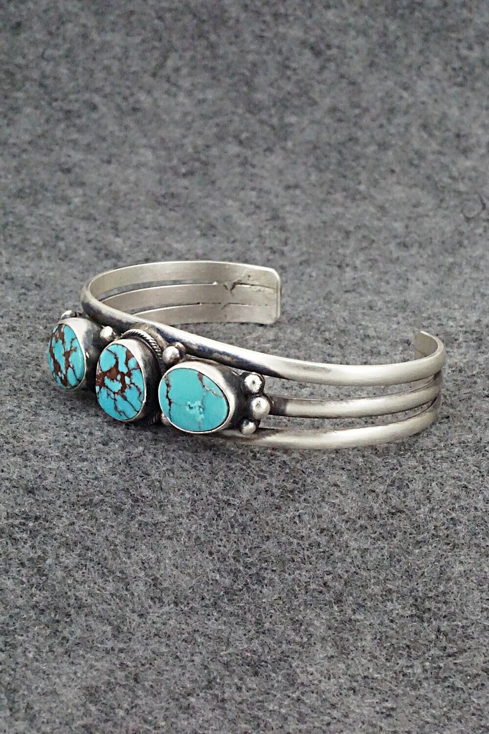 Turquoise & Sterling Silver Bracelet - Darrin Livingston