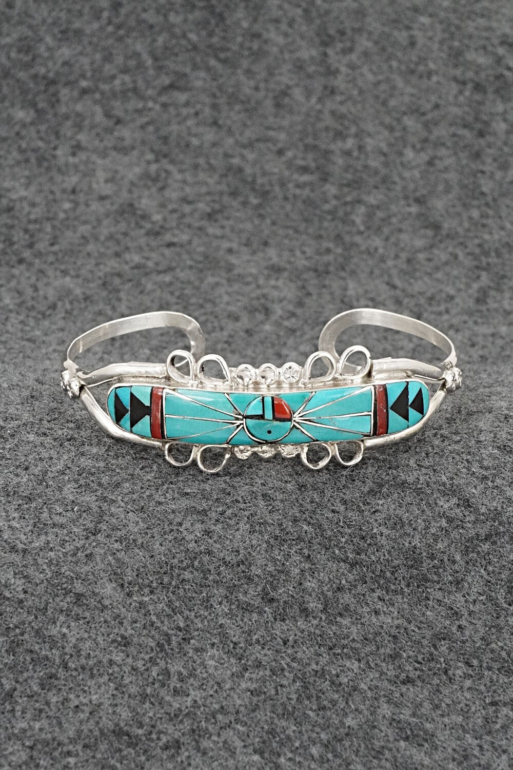 Multi-Stone & Sterling Silver Bracelet - Ola Eriacho