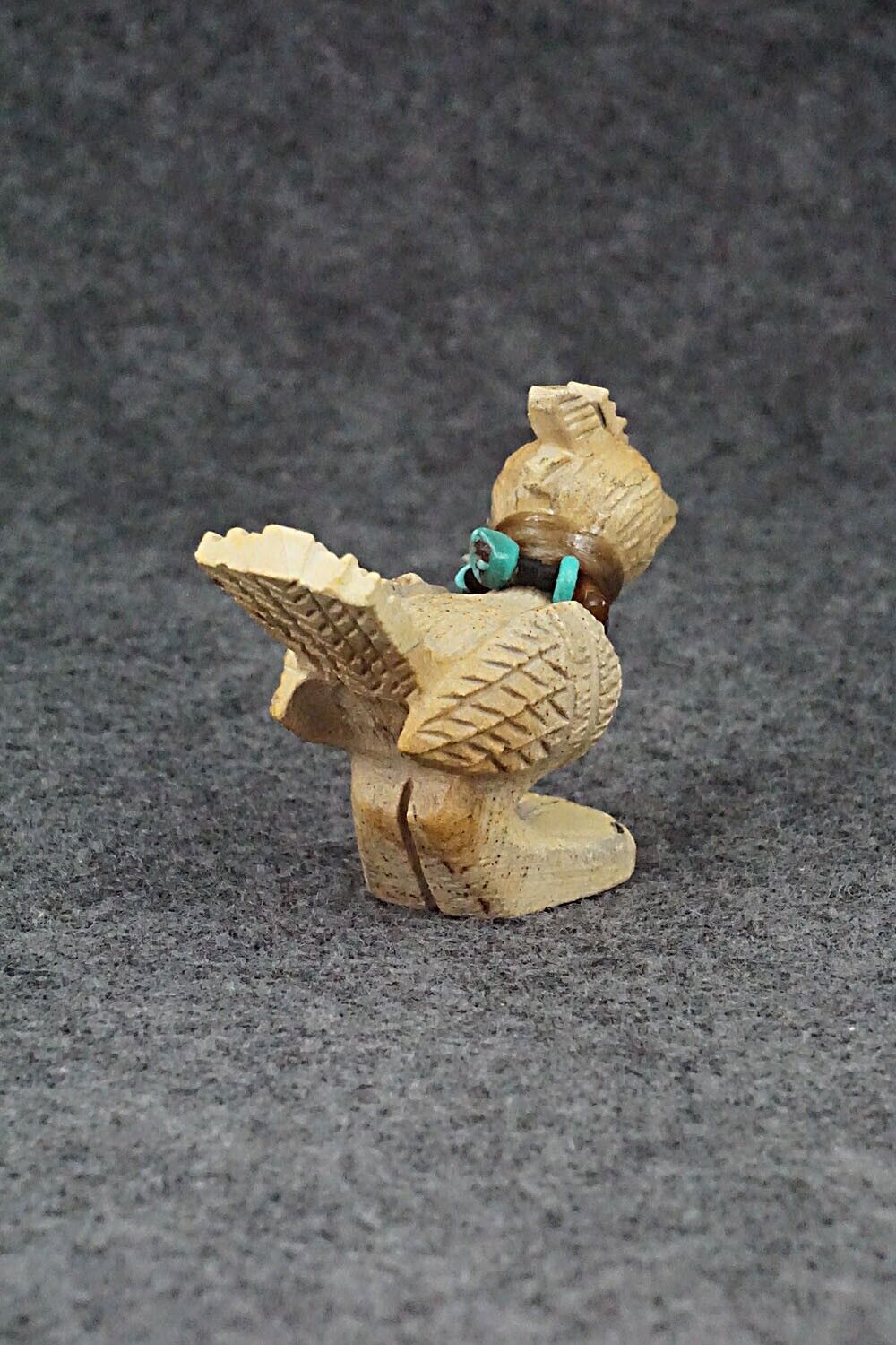 Roadrunner Zuni Fetish Carving - Douglas Martza