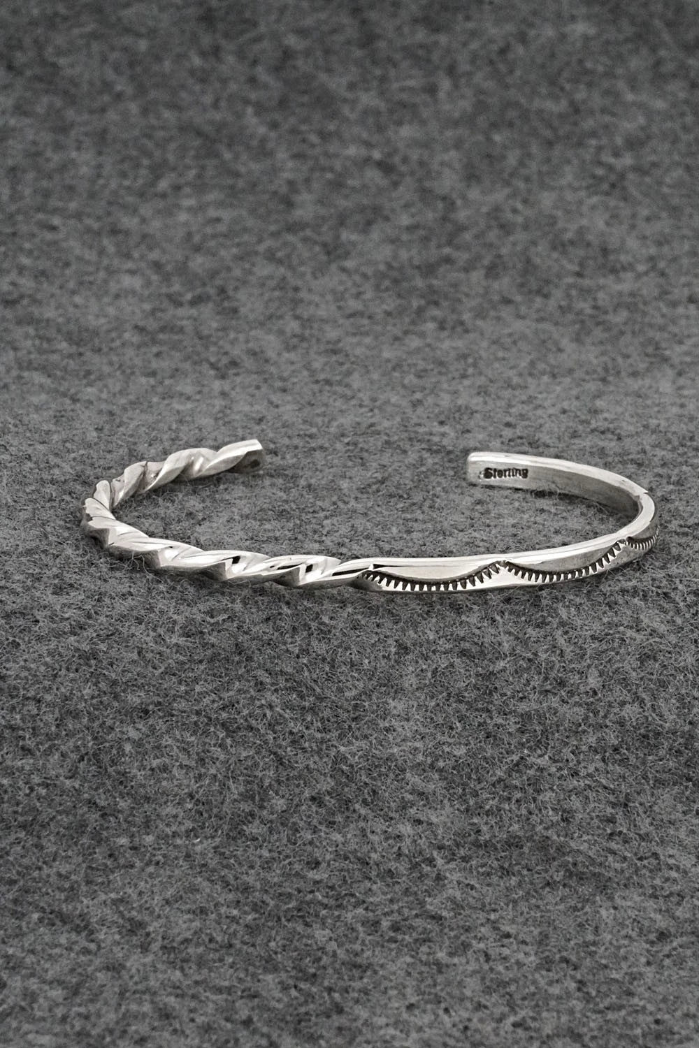 Sterling Silver Bracelet - Elaine Tahe