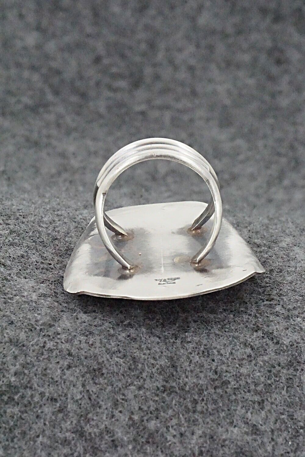 Turquoise & Sterling Silver Ring - Tim Yazzie - Size 7.75