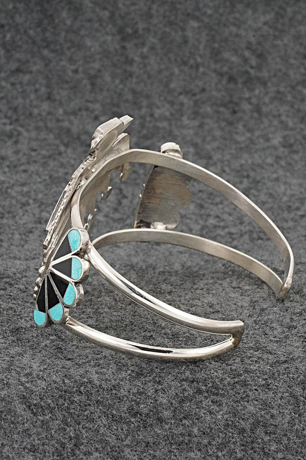 Multi-Stone & Sterling Silver Bracelet - Adrian Wallace