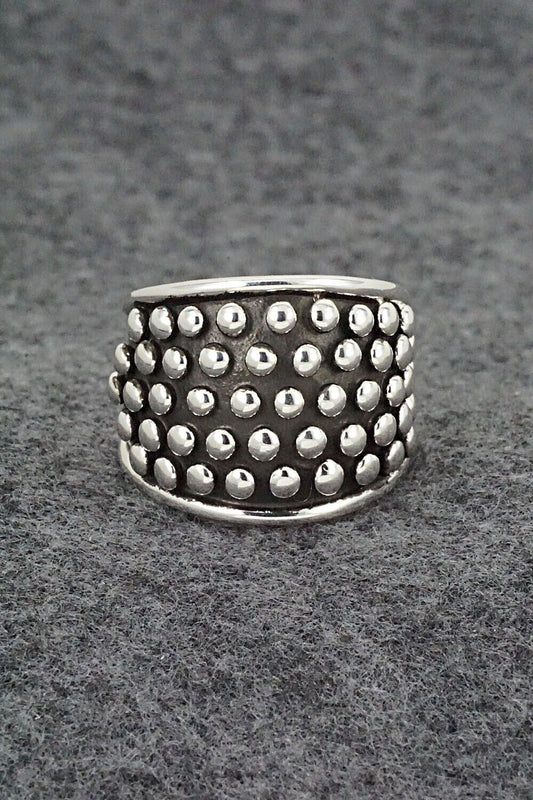Sterling Silver Ring - Raymond Coriz - Size 9.5