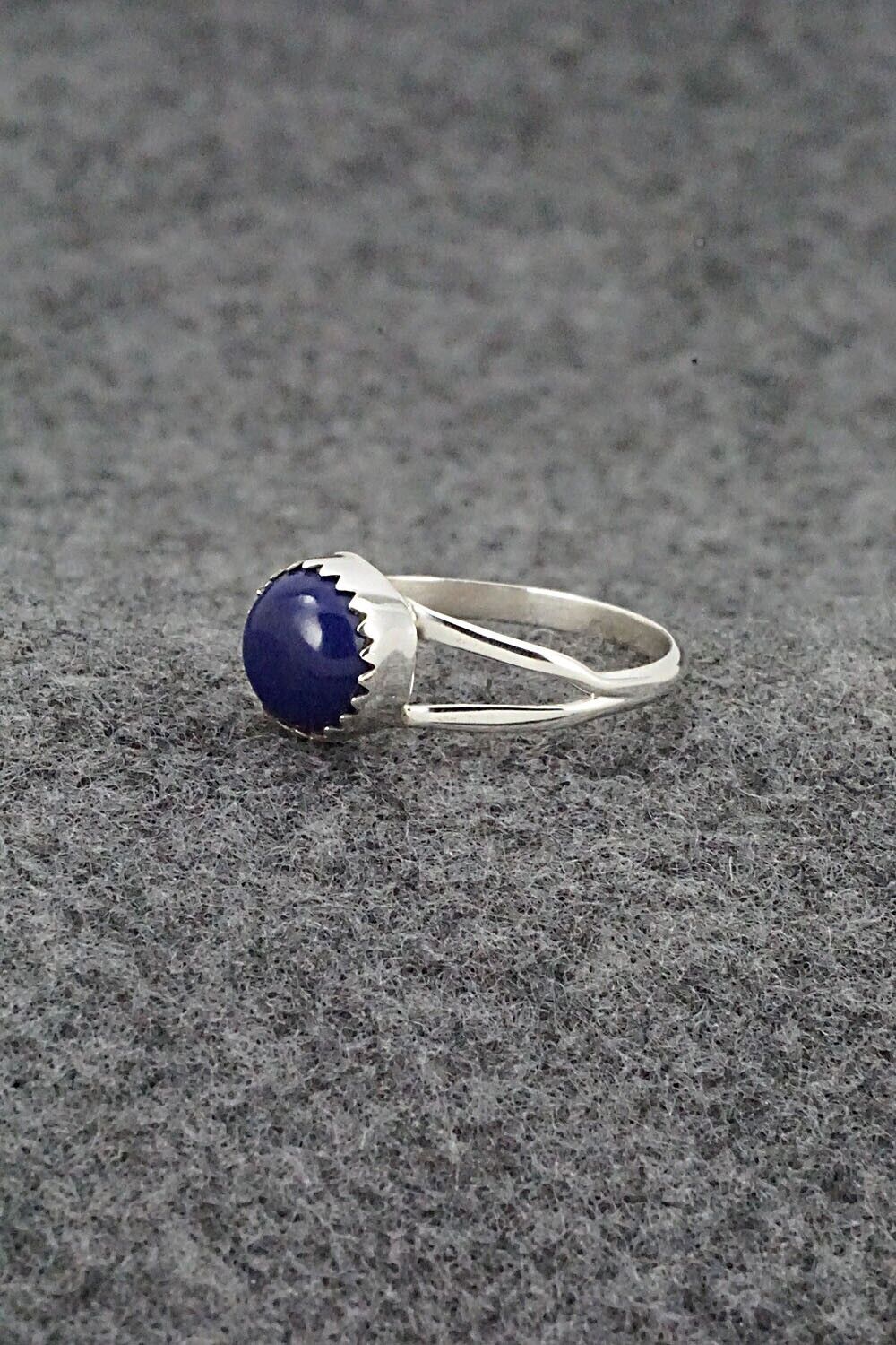 Lapis and Sterling Silver Ring - Robert Martinez - Size 7.25