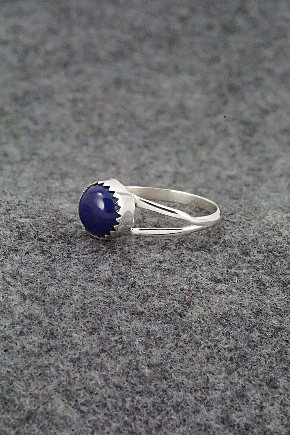 Lapis and Sterling Silver Ring - Robert Martinez - Size 7