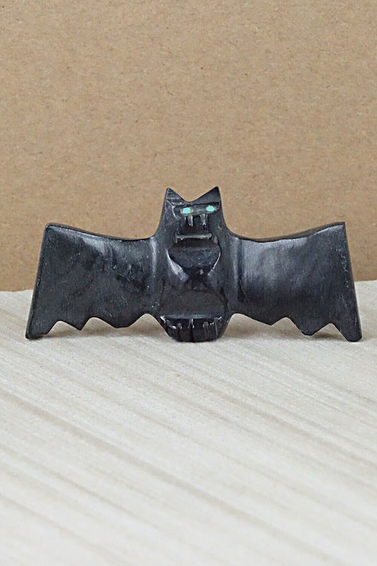 Bat Zuni Fetish Carving - Tim Lementino