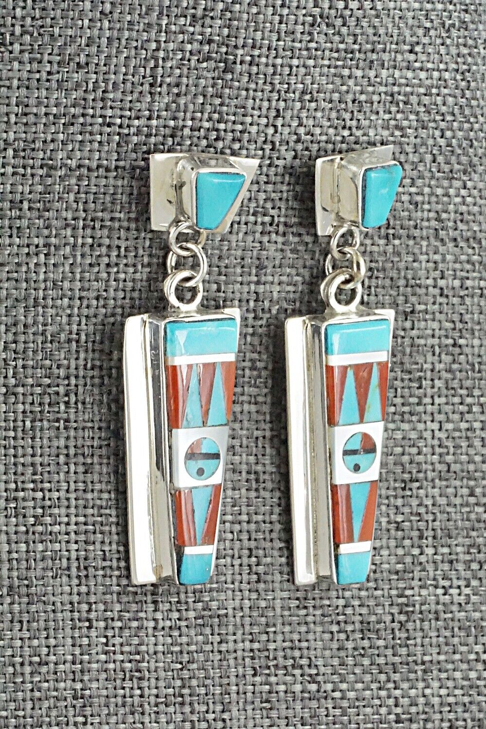 Multi-Stone & Sterling Silver Earrings - Patty Edaakie