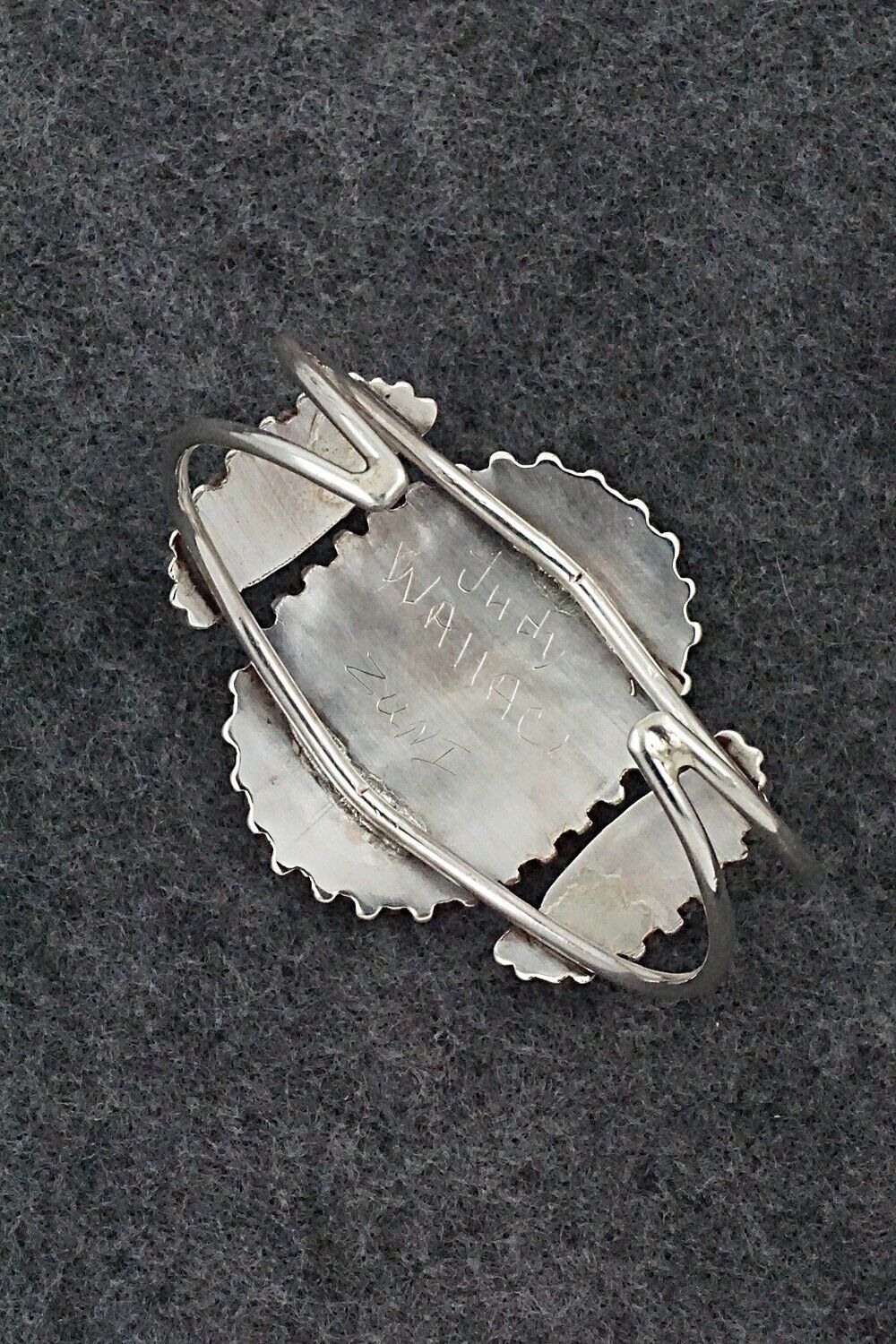 Coral & Sterling Silver Bracelet - Judy Wallace