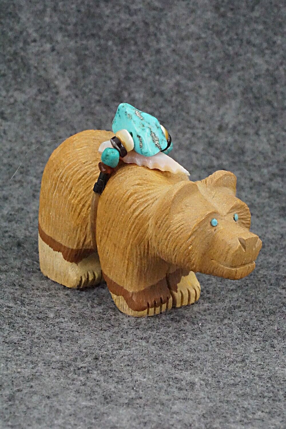 Bear Zuni Fetish Carving - Douglas Martza