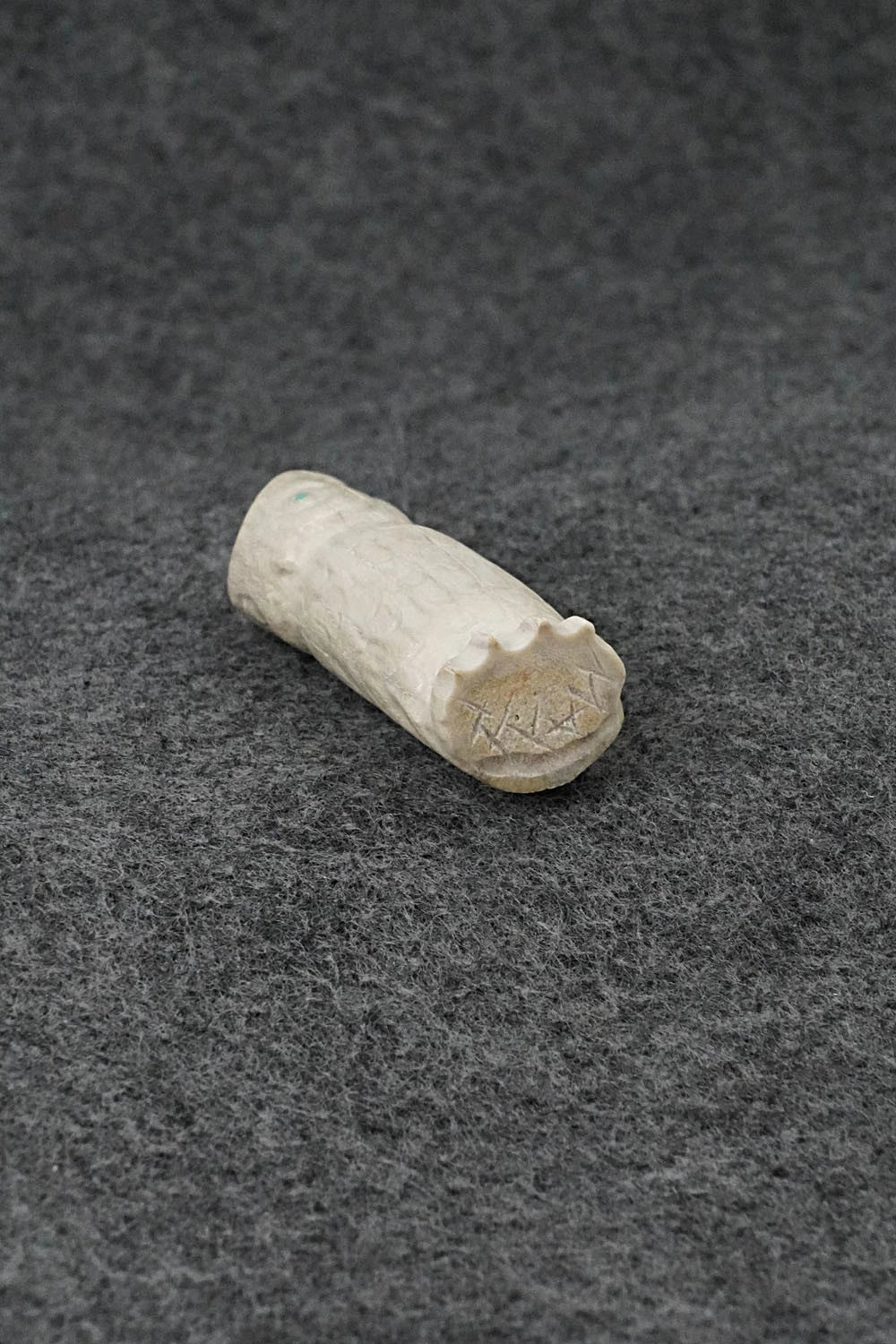 Owl Zuni Fetish Carving - Maxx Laate