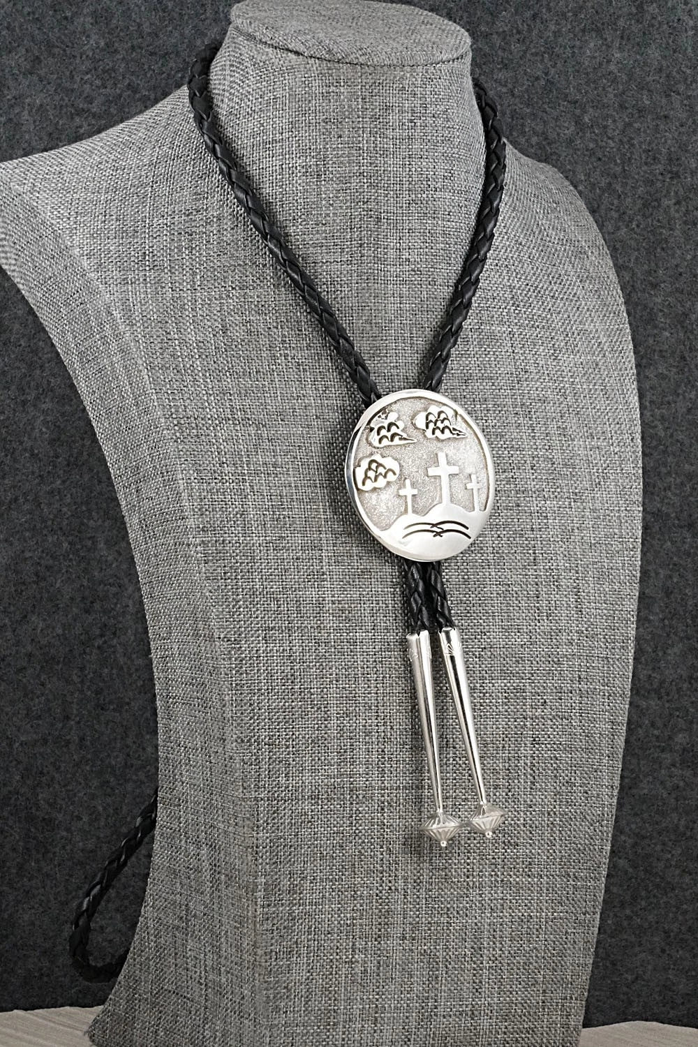 Sterling Silver Bolo Tie - Roger John
