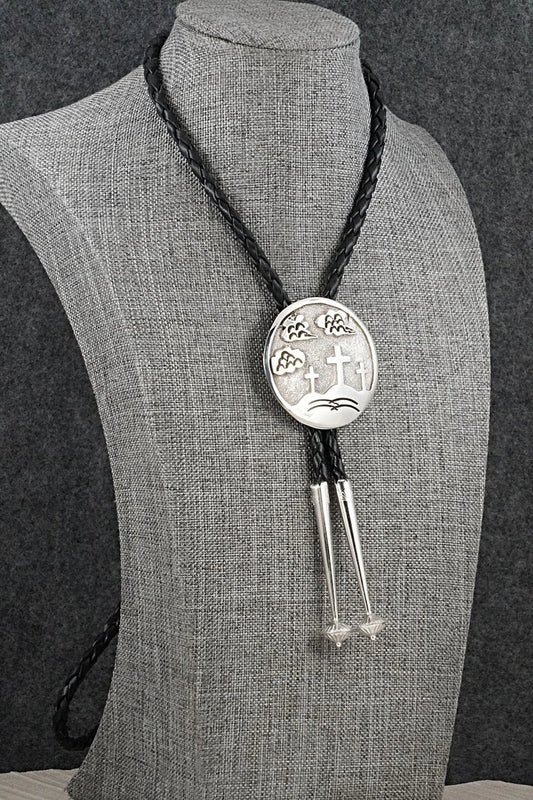 Sterling Silver Bolo Tie - Roger John