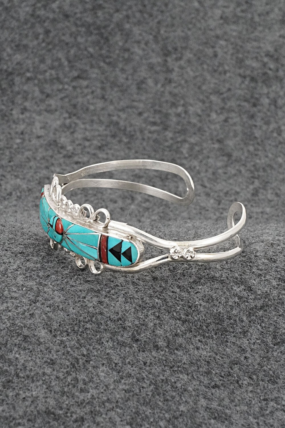 Multi-Stone & Sterling Silver Bracelet - Ola Eriacho