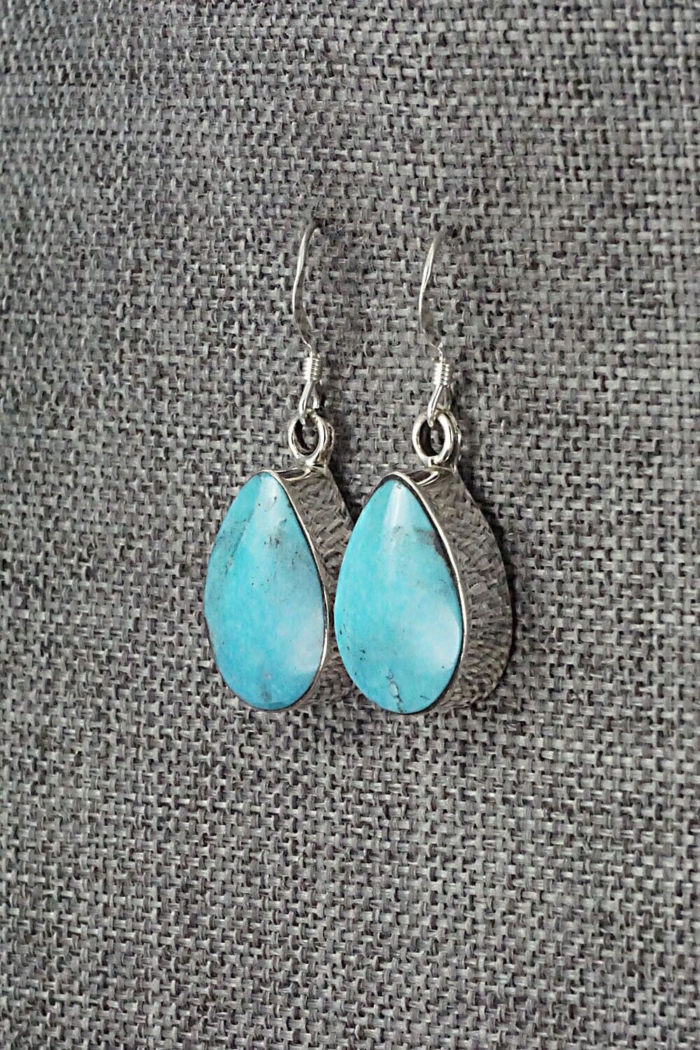 Turquoise & Sterling Silver Earrings - Sadie Jim