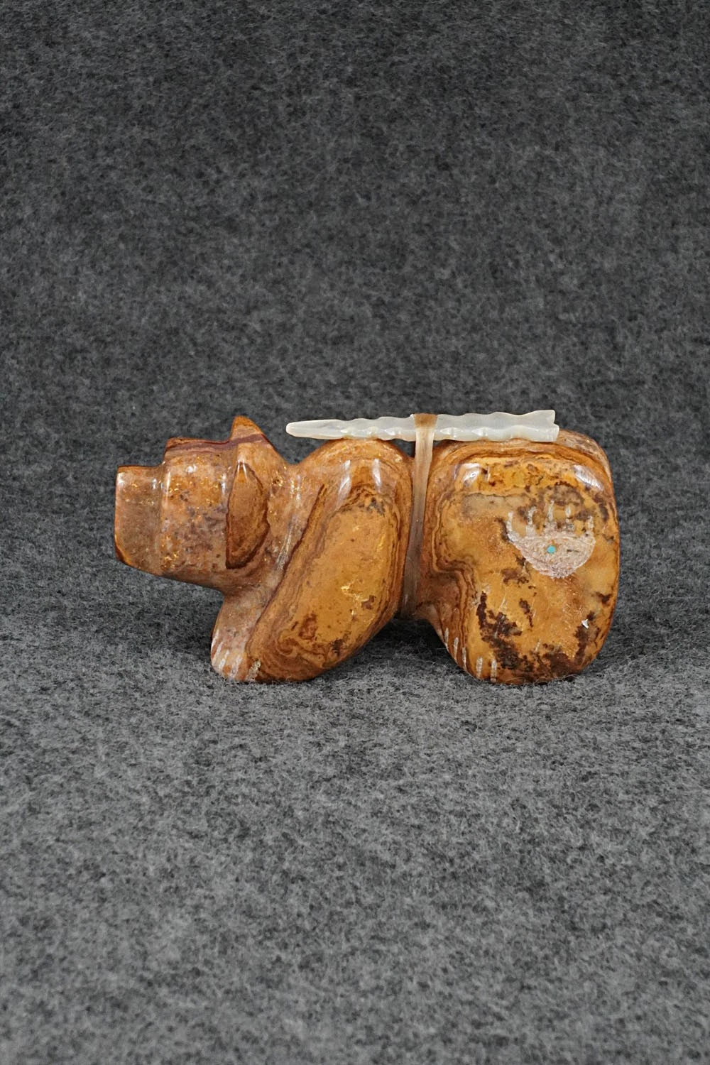 Bear Zuni Fetish Carving - Allison Wallace