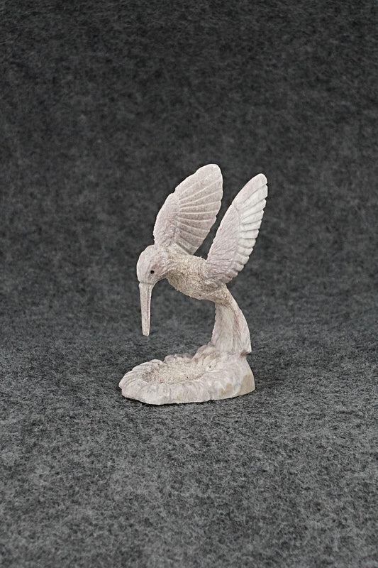 Hummingbird Zuni Fetish Carving - Chris Peina