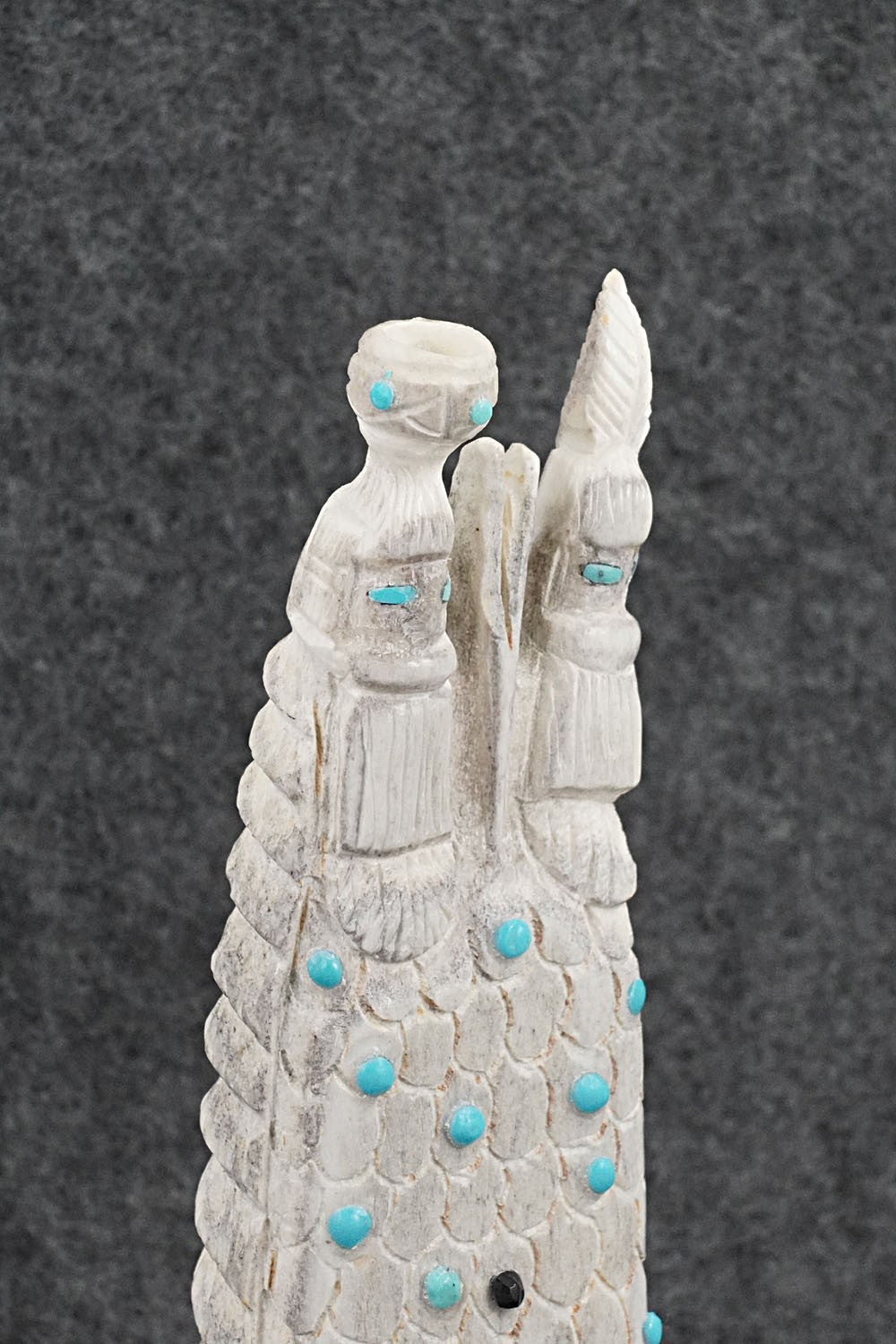 Corn Maiden Zuni Fetish Carving - Garrick Weeka