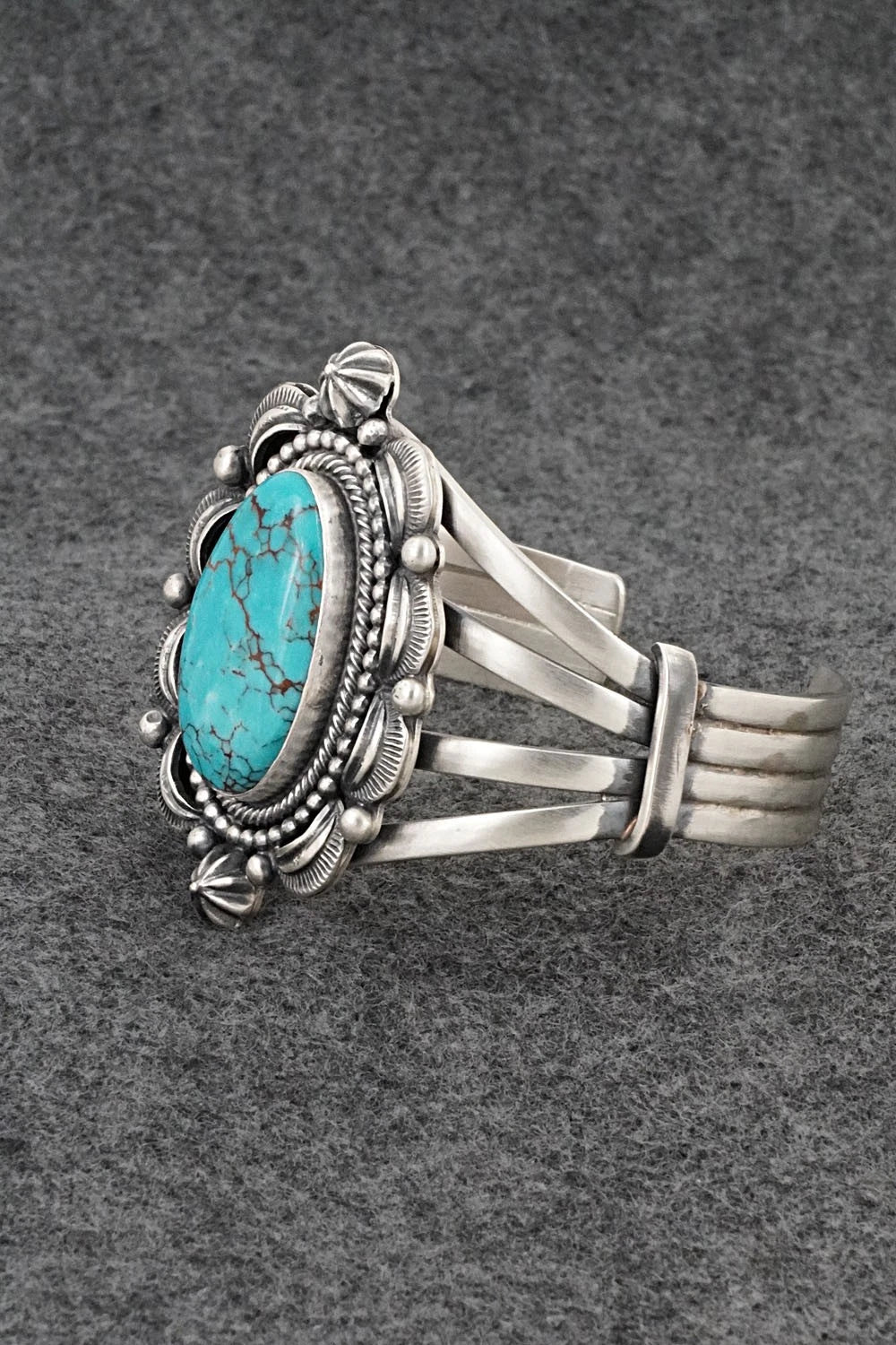 Turquoise & Sterling Silver Bracelet - Kathleen Livingston